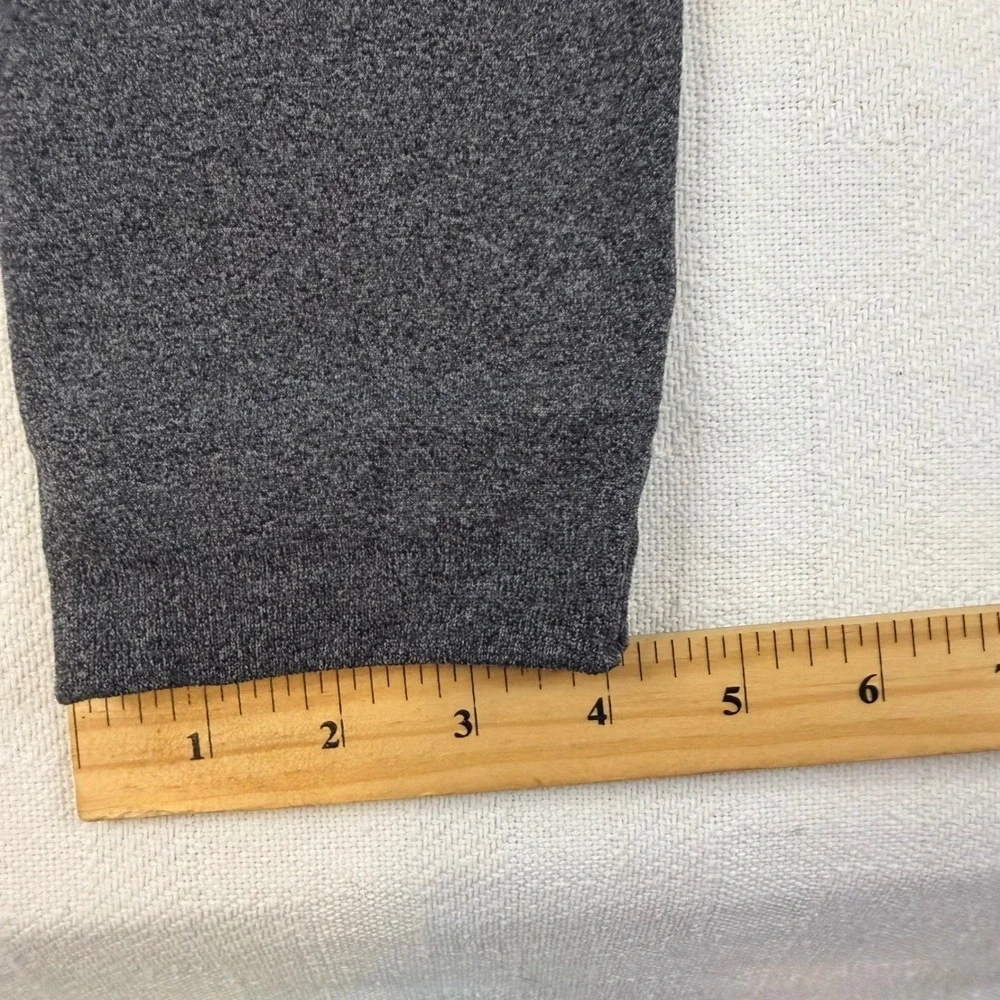 Zenana Outfitters Charcoal Gray Fleece Lined High Waisted Leggings L/XL NP-5653